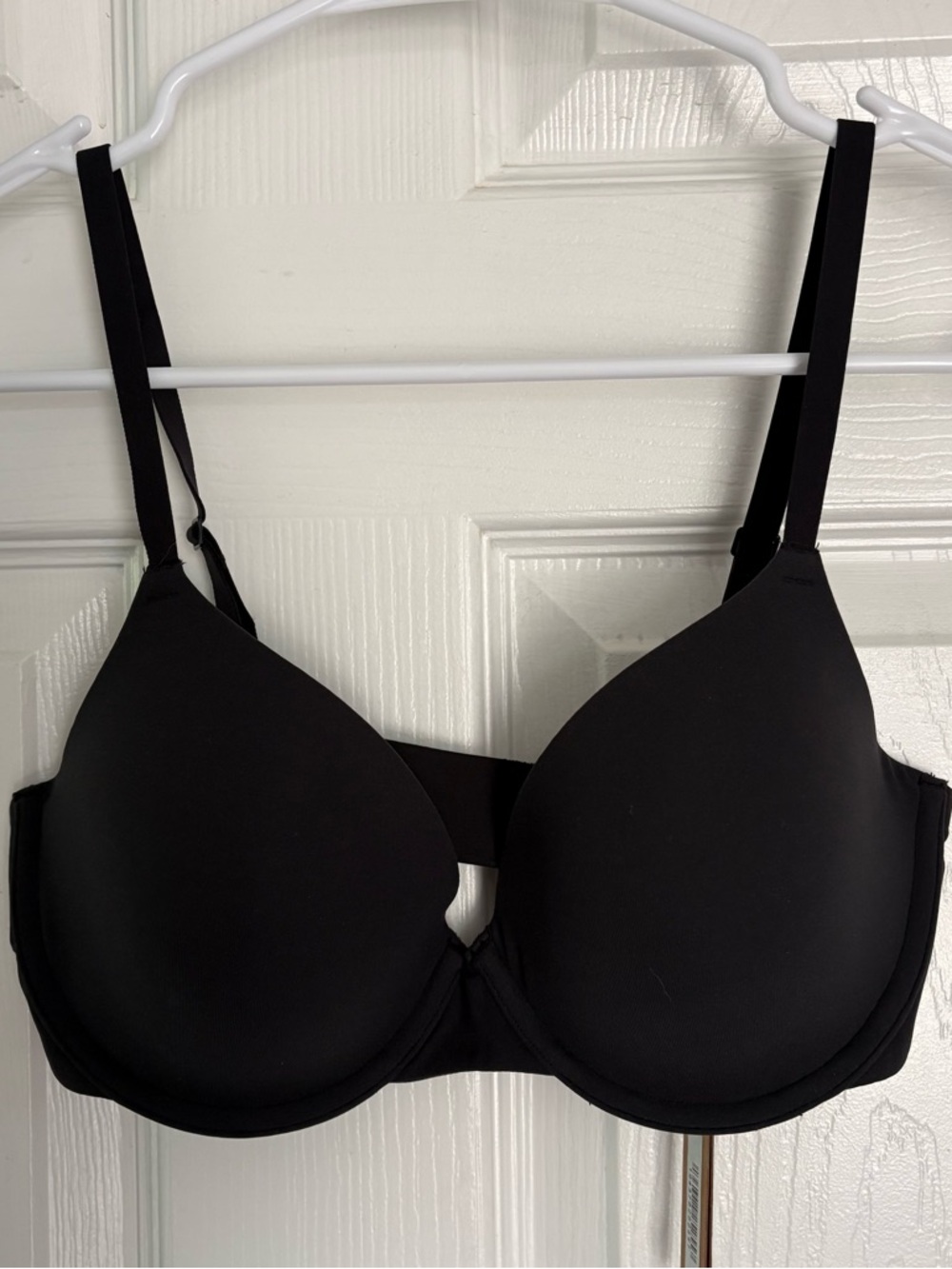 NEW SKIMS Fits Everybody T-shirt Bra‎ Black Onyx Underwire Lightly Lined - Picture 2 of 10